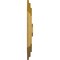 Ekena Millwork Felix Ceiling Medallion, Hand-Painted Pharaohs Gold, 25 1/4"W x 17 1/4"H x 1 3/4"P CM25FEPGS - alternate 4